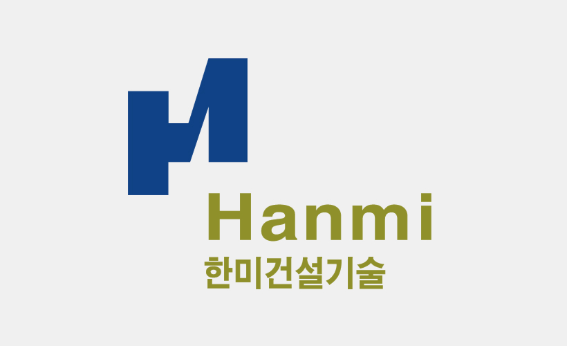 미건설기술 CI